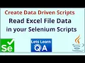 Selenium Java Data Driven Automation - How to Read Data from Excel File