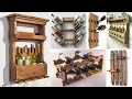 Wooden Wine Holder Ideas - Creative Wine DIY Home Decor