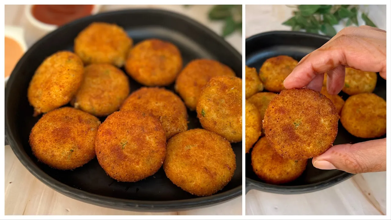 Crispy Cheese Corn Cutlets   Instant Snack Recipe   Perfect Party Snacks   Anyone Can Cook