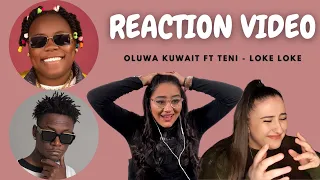 just vibes reaction oluwa kuwait ft teni loke loke official music video 