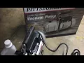 REVIEW 3 cfm 2 stage vacuum pump harbor freight pittsburgh Add Add oil