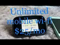 Unlimited using Verizon 7730l hotspot jetpack with Visible cell phone service