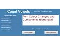 Vowels Counter Created with While Loop in Visual Basic Net