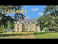 A VENDRE FOR SALE Chateau XVIIe Monument Historique au coeur d un domaine boise de 53 ha