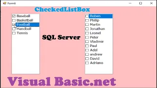 VB net How to fill CheckedListBox based on Checked items in another CheckedListBox from SQL Server