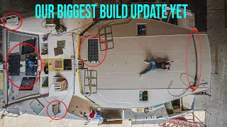 CATAMARAN BUILD: A Very Thorough RUBY ROSE 2 Update & Factory Tour