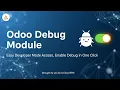 Odoo Debug Module Easy Developer Mode Access Enable Debug in One Click