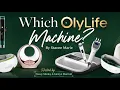 Which Olylife machine Presented by Stacee Marie hosted by Tracey Marley and Kirstyn Marriott