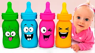 Five Little Babies Eat Ice Cream | Counting Song + More Kids Songs