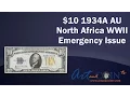 10 1934A AU North Africa WWII Emergency Issue