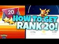 HOW TO REACH RANK 20 EASILY AND QUICKLY for Pikachu Libre in Pokemon GO