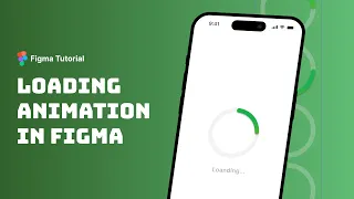 Create Loading Animation in Figma Figma Tutorial for Beginners