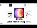 Download Lagu JERRY C - Canon Rock • Backing Track | Scrolling Guitar Chords \u0026 Lyrics