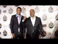 Mike Tyson and Miguel Leon Tyson Kickboxer Retaliation Los Angeles Premiere Red Carpet