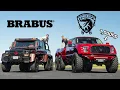 MegaRaptor 6x6 vs Mercedes-Benz BRABUS 6x6 400 000 Meets 2 Million