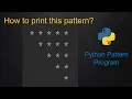 9 Python Pattern Program - Right Angle Triangle without using any pre-defined method using While loop
