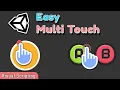Touch Button with Raycast Multi Touch Unity Visual Scripting Tutorial