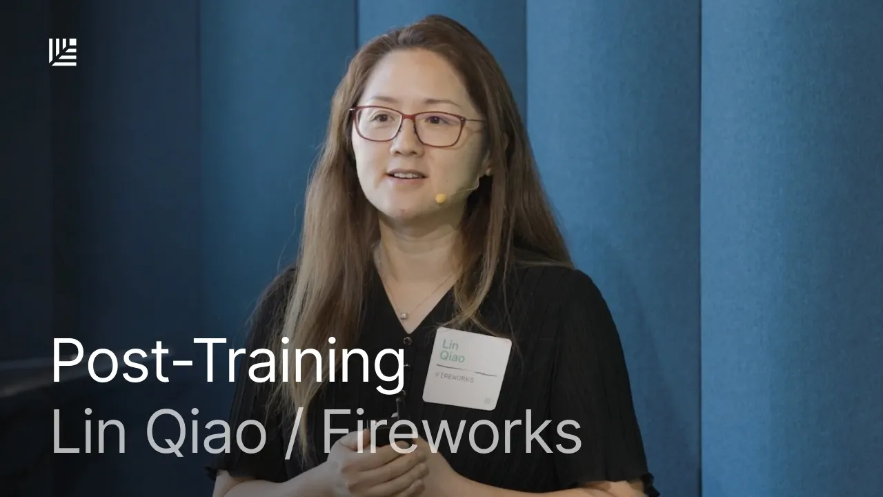 Post-Training Is How You Keep Your Taste | Fireworks CEO Lin Qiao