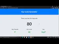 Keyboard s keycode generating web application Javascript