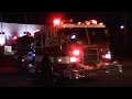Jersey City Fire Dept Engine 18 And Bat 3 Responding with All Tones EQ2B Wail Yelp and Hyper Yelp