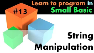 Learn Small Basic Programming - String Manipulation