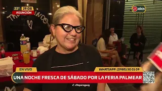 Una noche fresca de sábado para disfrutar de la Feria Palmear