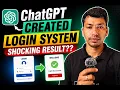 I Asked ChatGPT to create Login System Using PHP and MySQL Here is What Happened