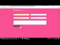 Using Bootstrap Studio form so it goes to your email address