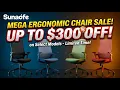 Sunaofe Coupon Code Sale Save 300 on Ergonomic Chairs Standing Desks Office Furniture