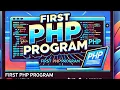 How to Create your First PHP program using XAMPP in TAMIL How to create variables Function in PHP
