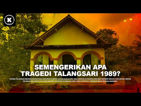 MEMAHAMI TALANGSARI 1989 DALAM 30 MENIT