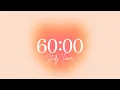 Download Lagu 1-Hour Orange-Red Calm Aura Timer | No Breaks, Deep Focus \u0026 Productivity