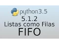 5 1 2 Listas como Filas - Estrutura de dados