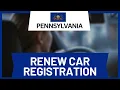 How to Renew Car Registration Online PA Pennsylvania