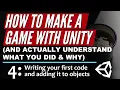 How To Make a Game in Unity - Writing Your First Code E04