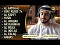Lagu ムロッタルのメンドゥラスな子守唄 アル・カフィ、アル・ムルク、アル・ラーマン、ヤシン、アル・ワキア | ala aqel