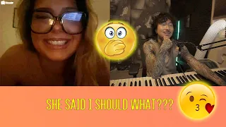 singing to random girls and she said what????? | Omegle Singing Reactions Ep. 37