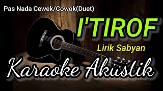 Download I'TIROF - Sabyan - karaoke akustik MP3