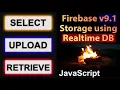 Read Write Image via Firebase Storage v9 JavaScript Realtime Database