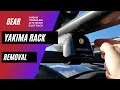 How to Remove Yakima TimberLine JetStream Bar Base Roof Rack