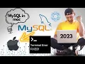 Install MySQL on Mac and use via Terminal no such file or directory command not found solved