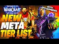 RANKING M TIER LIST AFTER NEW CLASS BUFFS NERFS WoW Midnight Tier List NEW META