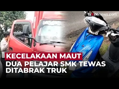 Tragis, Dua Pelajar SMK di Sumedang Tewas Ditabrak Truk Saat Menuju Sekolah