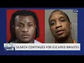 The Search Continues 2 inmates escape Vance Co Detention Center law s on the hunt