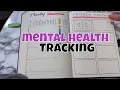 Bullet Journal Spreads for Mental Health and Motivation Anxiety Tracking