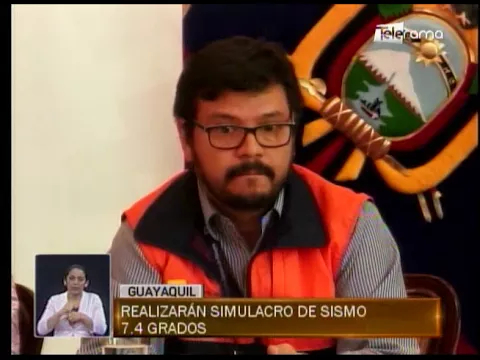 Realizarán simulacro de sismo 7.4 grados