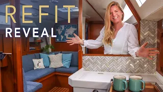 Budget Sailboat Refit REVEAL | Sailing Florence Ep. 232