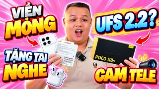 THỰC TẾ POCO X8s: RAM DDR5X, VÂN TAY SIÊU ÂM, LTPO VIỀN MỎNG, BỘ NHỚ UFS 2.2 ??