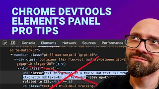 Chrome DevTools Elements Panel Tips Tricks