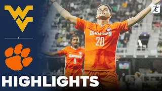 West Virginia vs Clemson NCAA Men s College Cup Semi Final Highlights - December 08 2023
